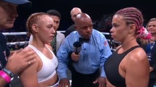 Paige VanZant Vs Elle Brooke Full Fight Highlights VanZant Vs Brooke [upl. by Ilecara840]