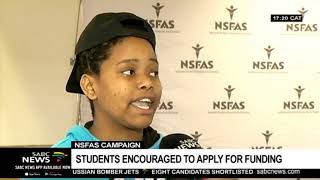 NSFAS encourages students to apply for funding [upl. by Leotie250]