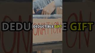 Tax Deductions with Eligible Donations taxes donations accountant trending shorts taxtips [upl. by Jeannine]