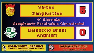 Virtus Sangiustino  Baldaccio Bruni Anghiari [upl. by Mears]