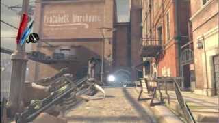 Dishonored Bone Charm Location  The Royal Physician outside pratchetts warehouse [upl. by Nolram]