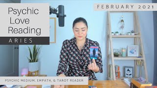 ARIES “ It’s their mistake not yours Also major hater alert” Love Tarot Reading February 2021 [upl. by Ahsikram738]