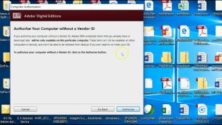 Setting Up Adobe Digital Editions without an Adobe ID Author [upl. by Artie967]