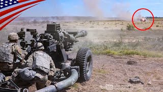 Super Fun Direct Fire Drill – M119 105 mm Howitzer [upl. by Joice]