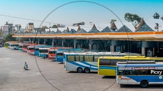 Hyderabad Bus Stand MGBS amp Metro railway station [upl. by Boaten]