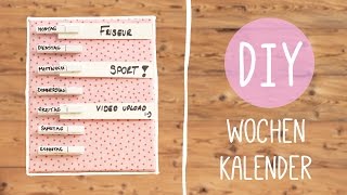 DIY Wochenkalender mit Nina Moghaddam [upl. by Scholem]