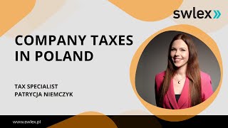 COMPANY TAXES IN POLAND [upl. by Oiramal]