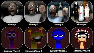 Incredibox Sprunk Phase 3 VS Phase 4 VS Phase 5 VS PhaseGrannyGranny Chapter 2Granny 3Granny 4 [upl. by Nessy]