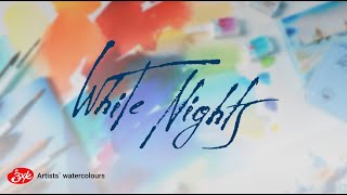 Watercolor quotWhite Nightsquot from Nevskaya Palitra [upl. by Fleta]