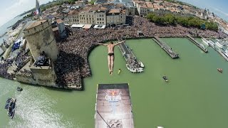 Red Bull Cliff Diving World Series 2015 – Action Clip – La Rochelle France [upl. by Nine]