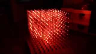 RGB Led Cube 9x9x9 [upl. by Robinia]