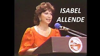 Isabel Allende en la Universidad de Puerto Rico 1987 [upl. by Ennairrek]