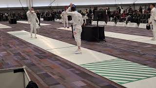 Heinzer SUI Vs Minobe JPN Vancouver 2023 Mens Epee [upl. by Ettegirb]