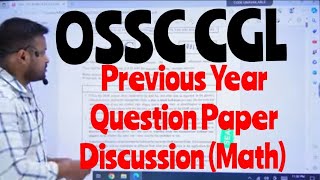 OSSC CGL 2023 Exam  Complete Arithmetic Explanation  OSSC CGL Previous Year Question Paper [upl. by Bej]