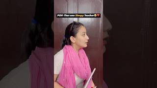 Teacher ke sath galat hogya😭ytshorts sleepy explorepage comedy comedyshorts teacher funny [upl. by Noonan659]