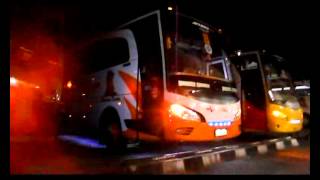 Indonesian Bus with Strobe Light [upl. by Nirac816]