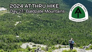 Baldpate Mountains  Day 27  SOBO Appalachian Trail Thru Hike [upl. by Yllil]