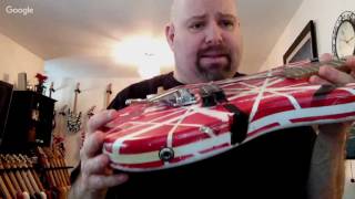 5150 EVH replica pickup height adjustment question from Joerg Engelmann LIVE 51216 [upl. by Arednaxela101]