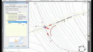 Junction Design in Civil 3D 2010 [upl. by Dine]