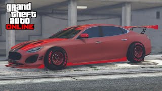 Lampadati Cinquemila on F1 wheels GTAV PS4 [upl. by Verda]