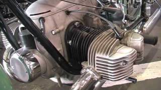 Clymer Manuals 1952 Zundapp KS601 Vintage Classic Antique Motorcycle Maintenance Repair Video [upl. by Adnolehs281]