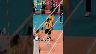 Gabi amp Zehra vakifbank volleyball club [upl. by Aerdnod681]