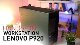 PC Workstation MEMANG BEDA   Hands On Lenovo P920 [upl. by Ais]