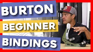 2020 Burton Beginner Snowboard Bindings Overview [upl. by Alva]