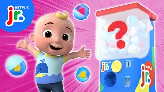 Toy Machine Surprise Collect Prizes from CoComelon Lane 🌟 Netflix Jr [upl. by Ariew97]