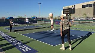 Gold Medal Match Mixed 50 80 with Rick Barry at Nationals 2024 Pickleball [upl. by Henni]