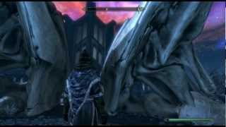 SKYRIM FINAL BATTLE Defeating Alduin in Sovngarde Gameplay HD 1080P [upl. by Aramot]