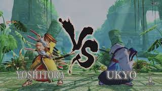 SAMURAI SHODOWN  Yoshiora VS Ukyo [upl. by Candi715]