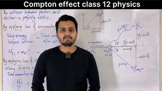 Compton effect class 12  Compton scattering  Modern physics  Dual nature of radiation n matter [upl. by Eelta]