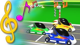 TuTiTu Songs  Race Cars Song  Songs for Children with Lyrics [upl. by Karine]