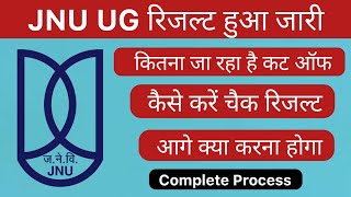 JNU UG Result Out  how to check  cutoff List Released   kitna Gaya hai Cutoff Analysis [upl. by Drofhsa]