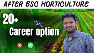 jobs opportunities after bsc horticulture  Horticulture government jobs  bsc horticulture jobs [upl. by Eigram]