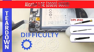 Alcatel 1 SE 2020 5030D 📱 Teardown Take apart Tutorial [upl. by Alor539]