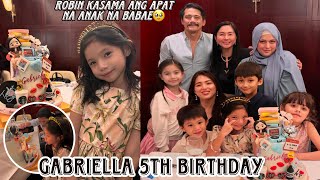 Gabriella Padilla 5th Birthday 🤍 kasama sina ate Kylie at Queenie sa kanyang bday celebration [upl. by Nodnarg524]