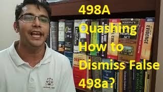 498a quashingFalse case can be dismissed Dont waste Years in Court Best techniques to Quash 498a [upl. by Harsho]