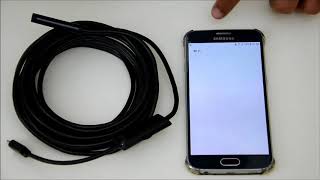 How to Connect to the Gadgetise Wifi Endoscope camera using your Android smartphone [upl. by Port5]