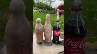 Coca Cola Fanta Sprite und Mentos  Experiments Shorts [upl. by Hilten299]