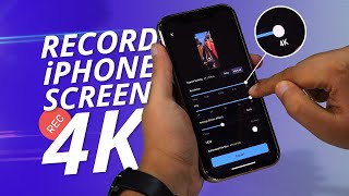 Record Your iPhone Screen amp Save it in 4K [upl. by Newob113]