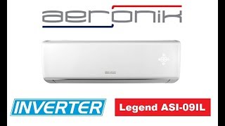 Видеообзор Кондиционера Aeronik Legend ASI 09IL Inverter [upl. by Clair455]