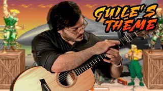 Street Fighter Guiles Theme Fingerstyle Guitar  Ricardo César [upl. by Lonny783]