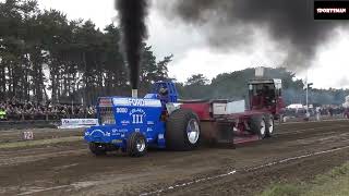 Farmstock 4500 kg  Laholms Pullingfestival 2024 [upl. by Halvaard]