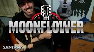 Moonflower  Santana  Cover Guitarra Eléctrica 🎸 [upl. by Brower]