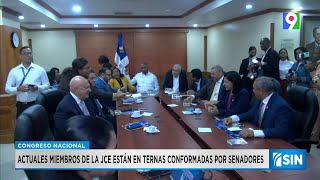 Román Jáquez y otros titulares fueron preseleccionados para seguir en la JCE Primera Emisión SIN [upl. by Ymassej]