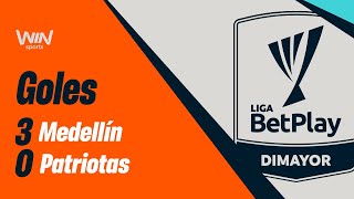 Medellín vs Patriotas goles  Liga BetPlay Dimayor 20242  Fecha 17 [upl. by Siul]