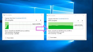 How to Speed up File Transfer to USB Flash Drive  3 Tweaks Only [upl. by Nodlehs912]