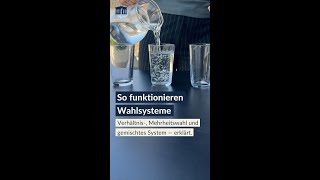 So funktionieren Wahlsysteme [upl. by Eibloc]